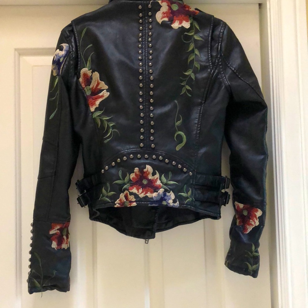 BLANKNYC leather jacket xs